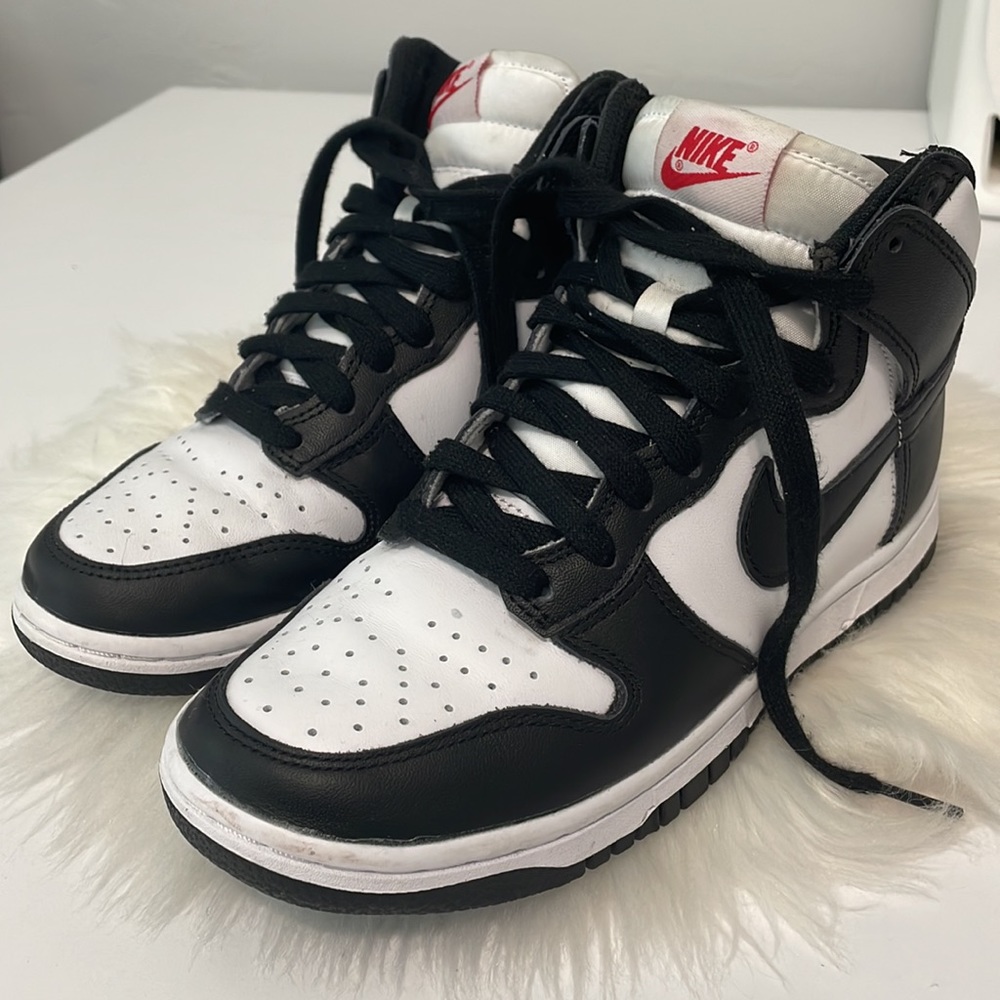 High top Nike Dunk Panda